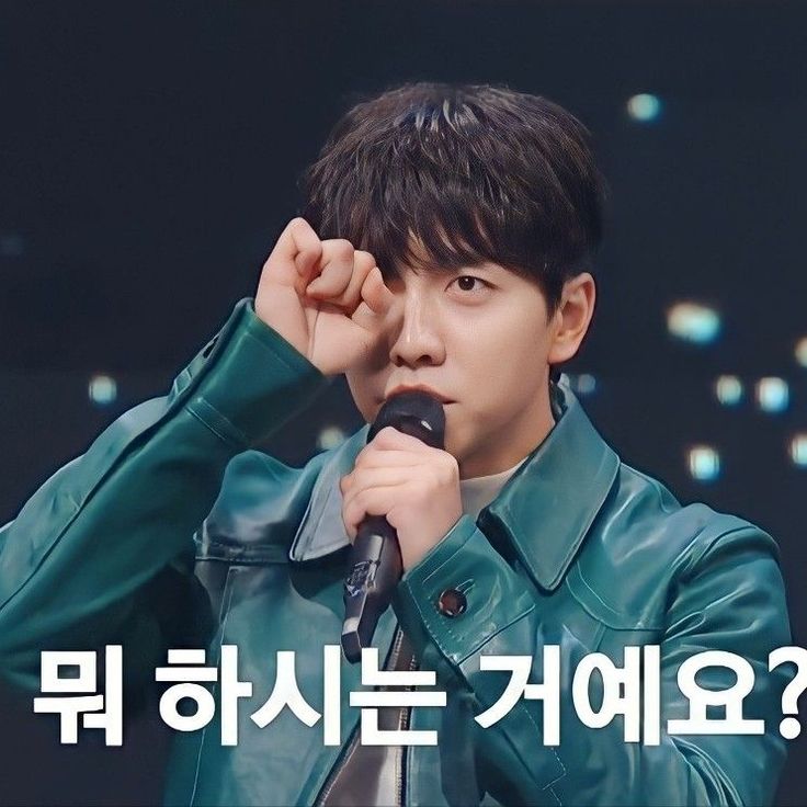 Behind-the-scenes cut of Lee Seunggi