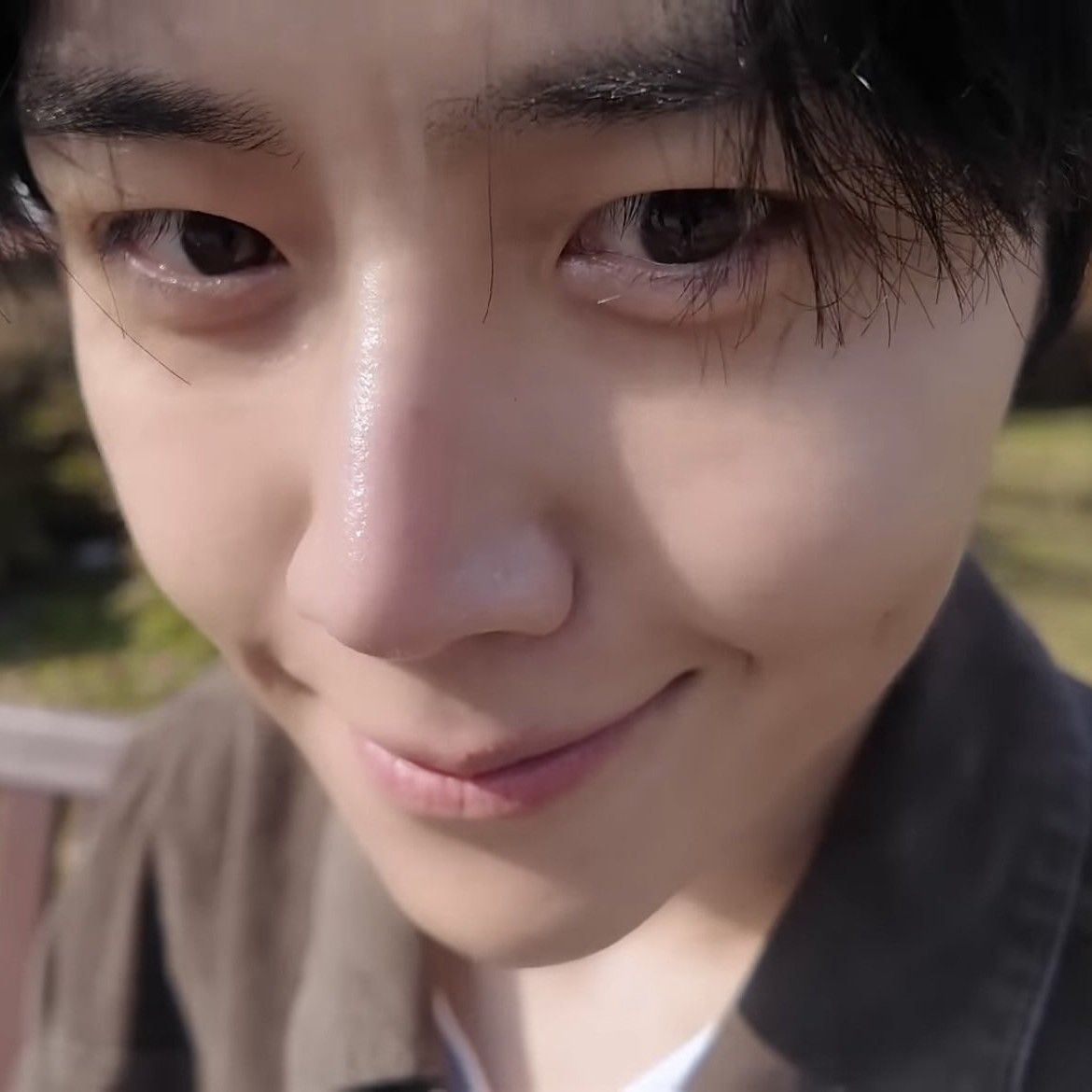 A moment captured by a fan of Kim Seonho