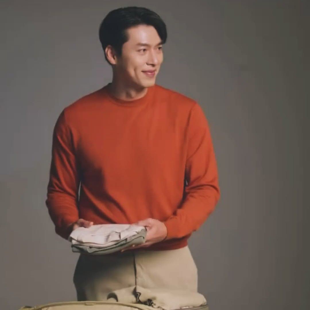Behind-the-scenes cut of Hyun Bin