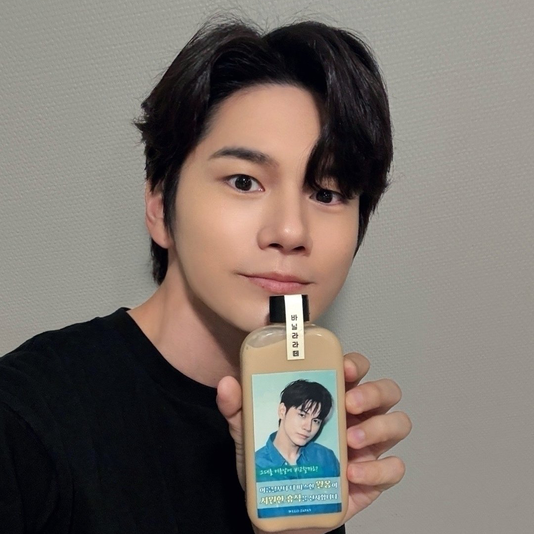 옹성우의 비하인드 컷