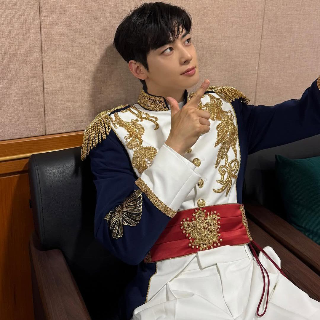 Recent activity shot of Cha Eunwoo