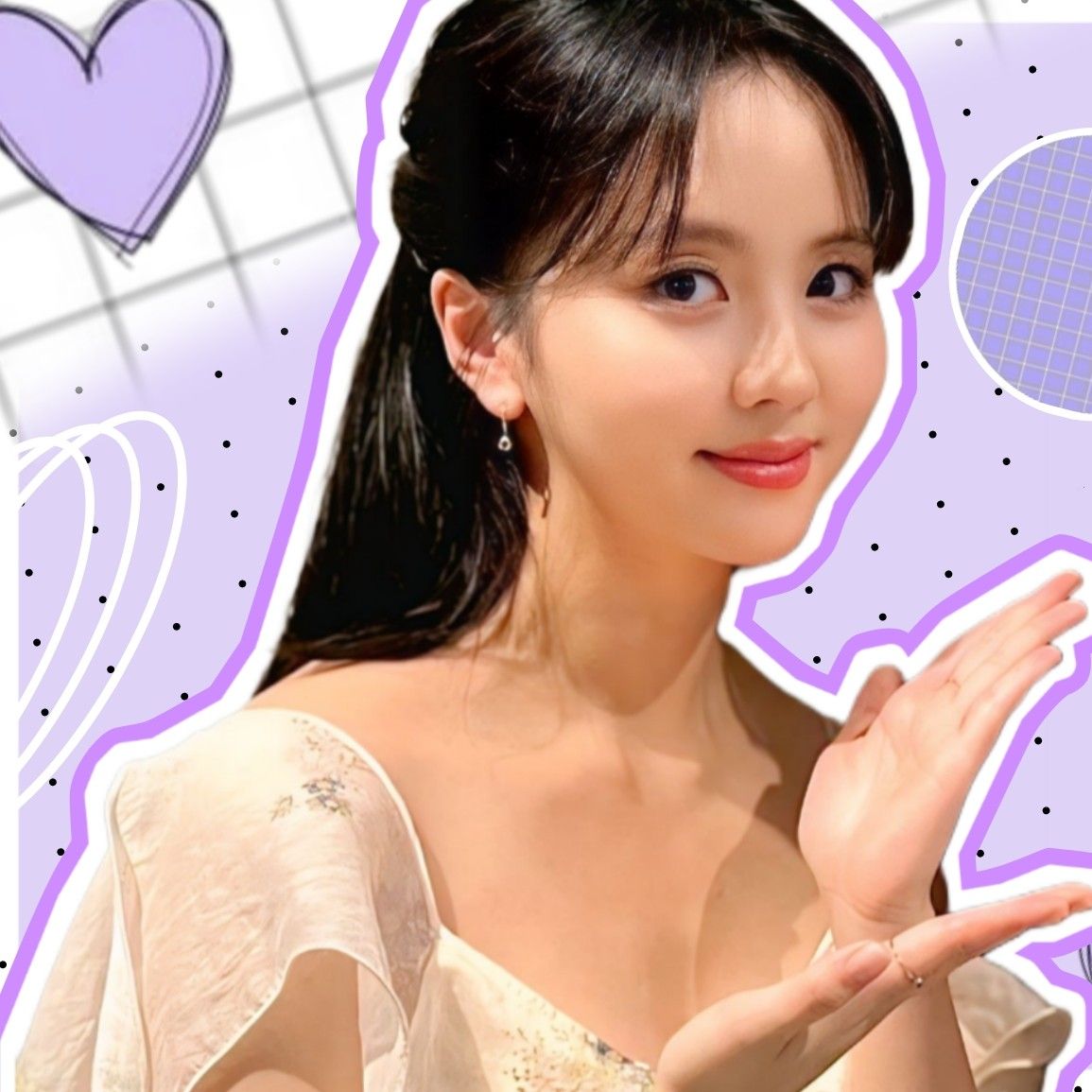 Behind-the-scenes cut of Kim Sohyun