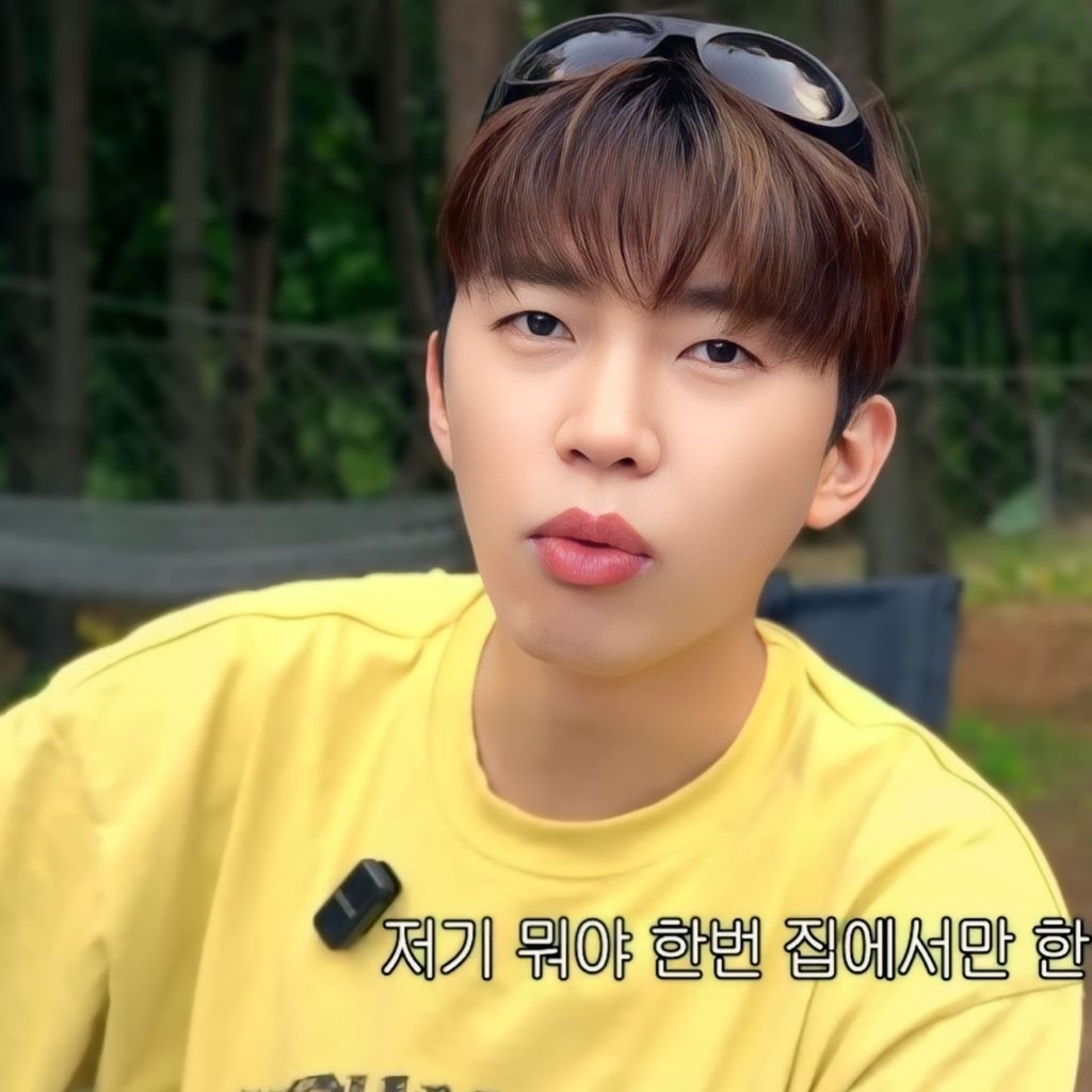임영웅의 비하인드 컷