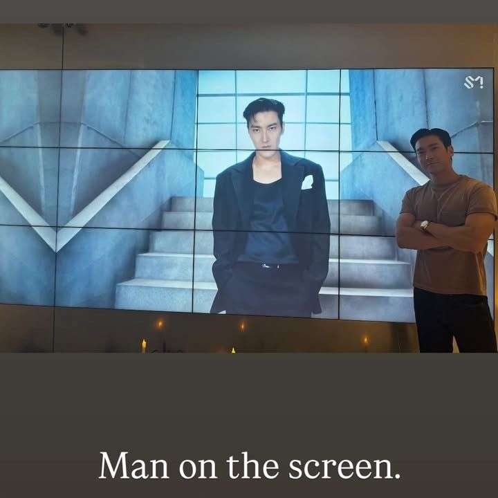 Behind-the-scenes cut of Choi Siwon