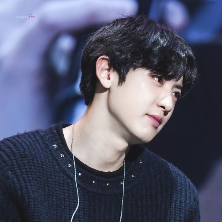 A moment captured by a fan of Chanyeol