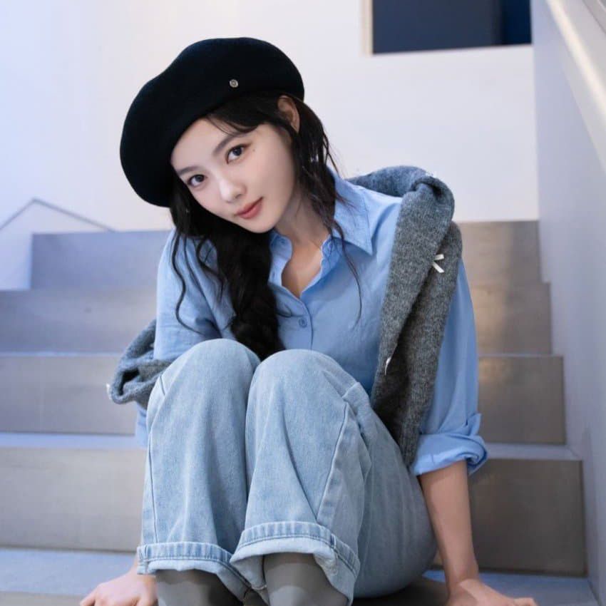 Behind-the-scenes cut of Kim Youjung