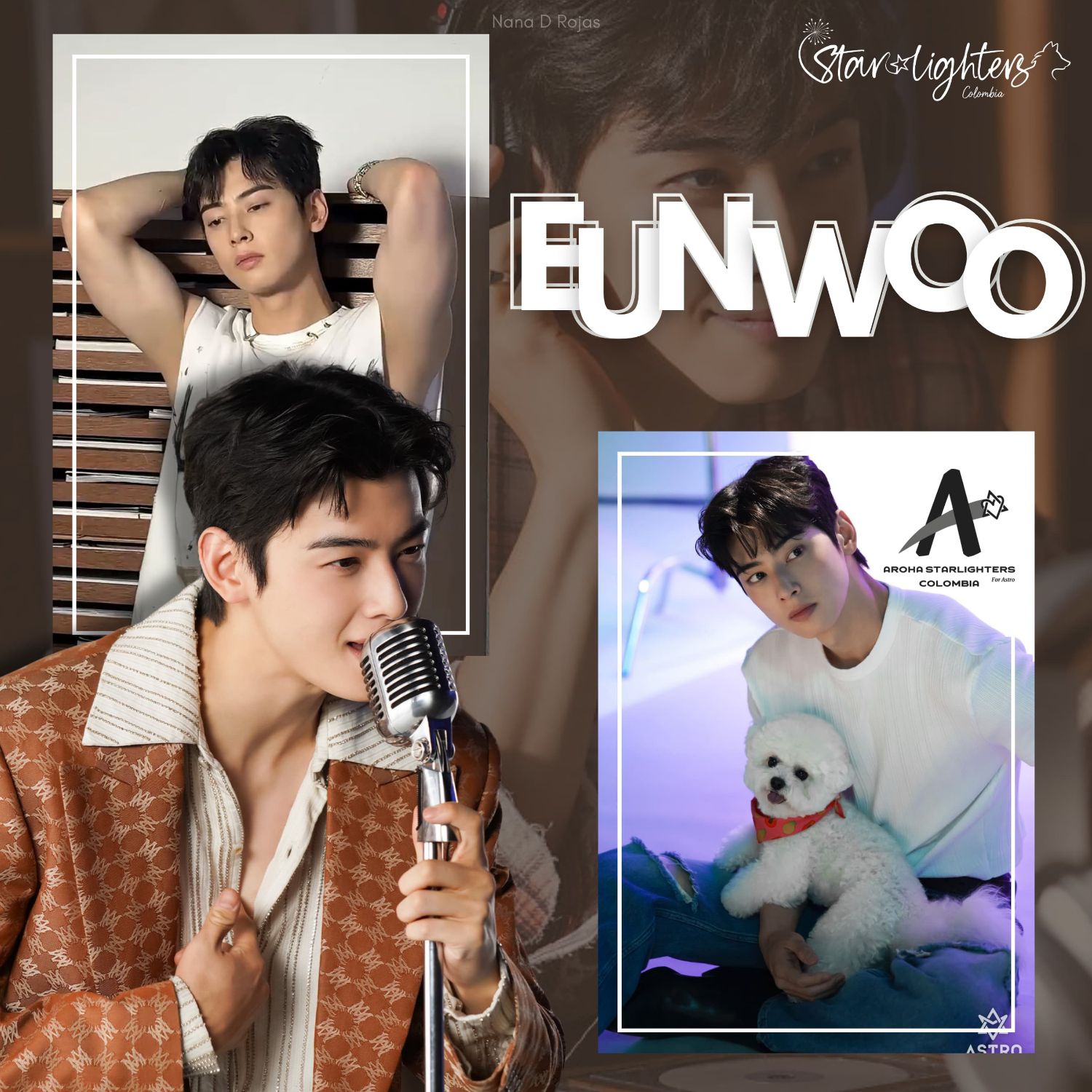 Behind-the-scenes cut of Cha Eunwoo