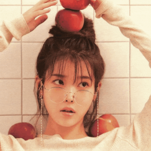 粉絲拍下的IU瞬間