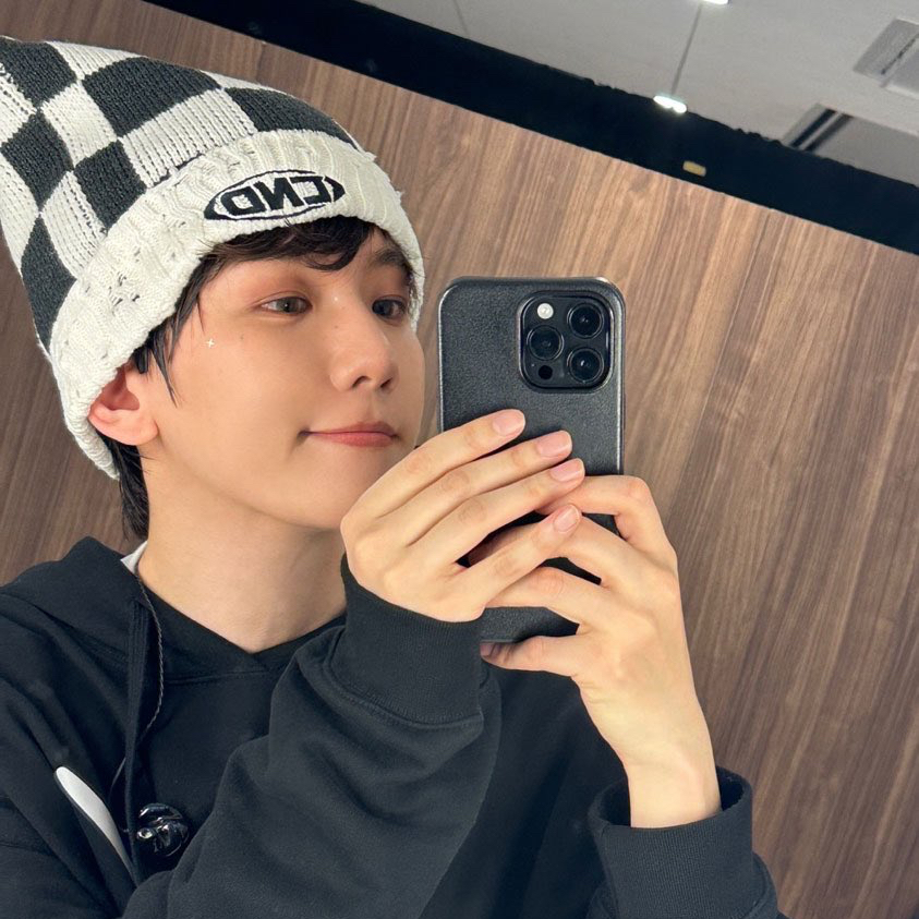 Behind-the-scenes cut of Baekhyun