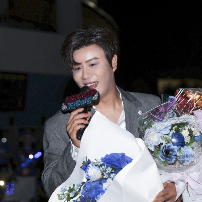 A moment captured by a fan of Jin Haesung
