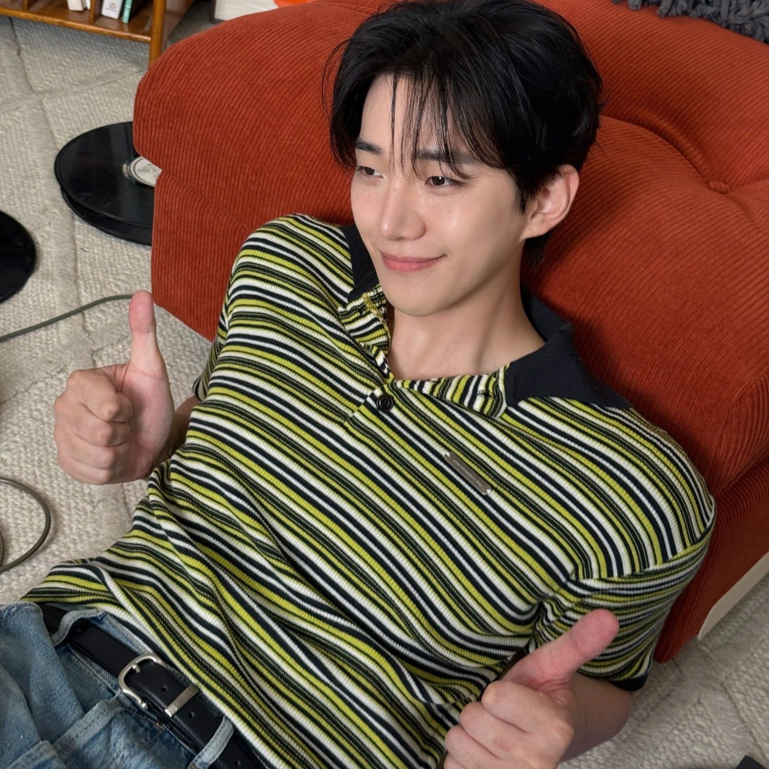 Behind-the-scenes cut of Lee Junho