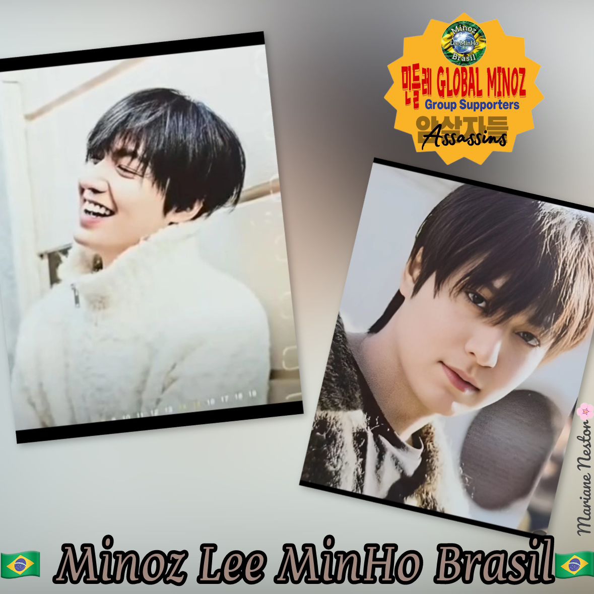 粉絲拍下的李敏鎬瞬間