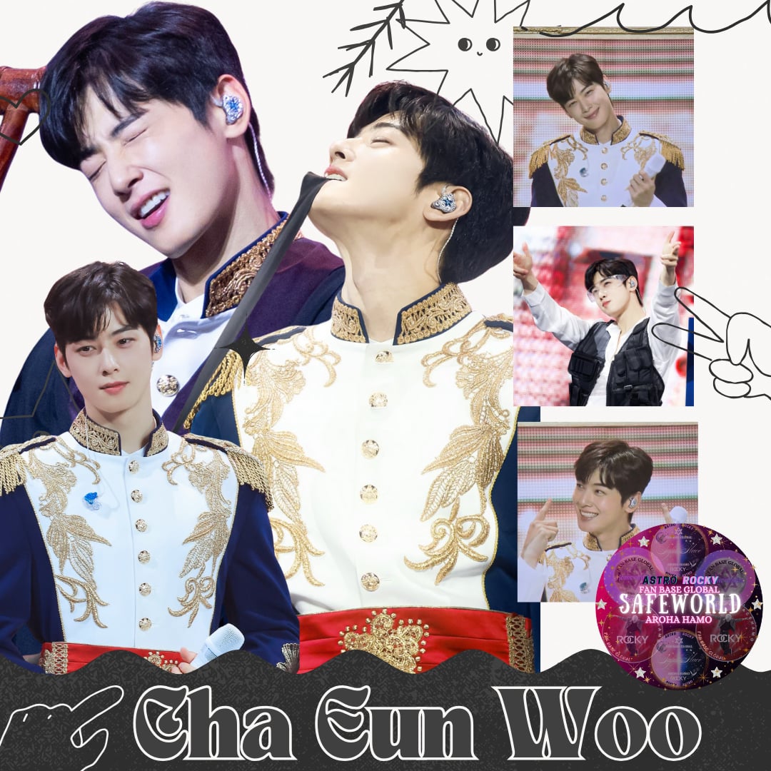 Recent activity shot of Cha Eunwoo