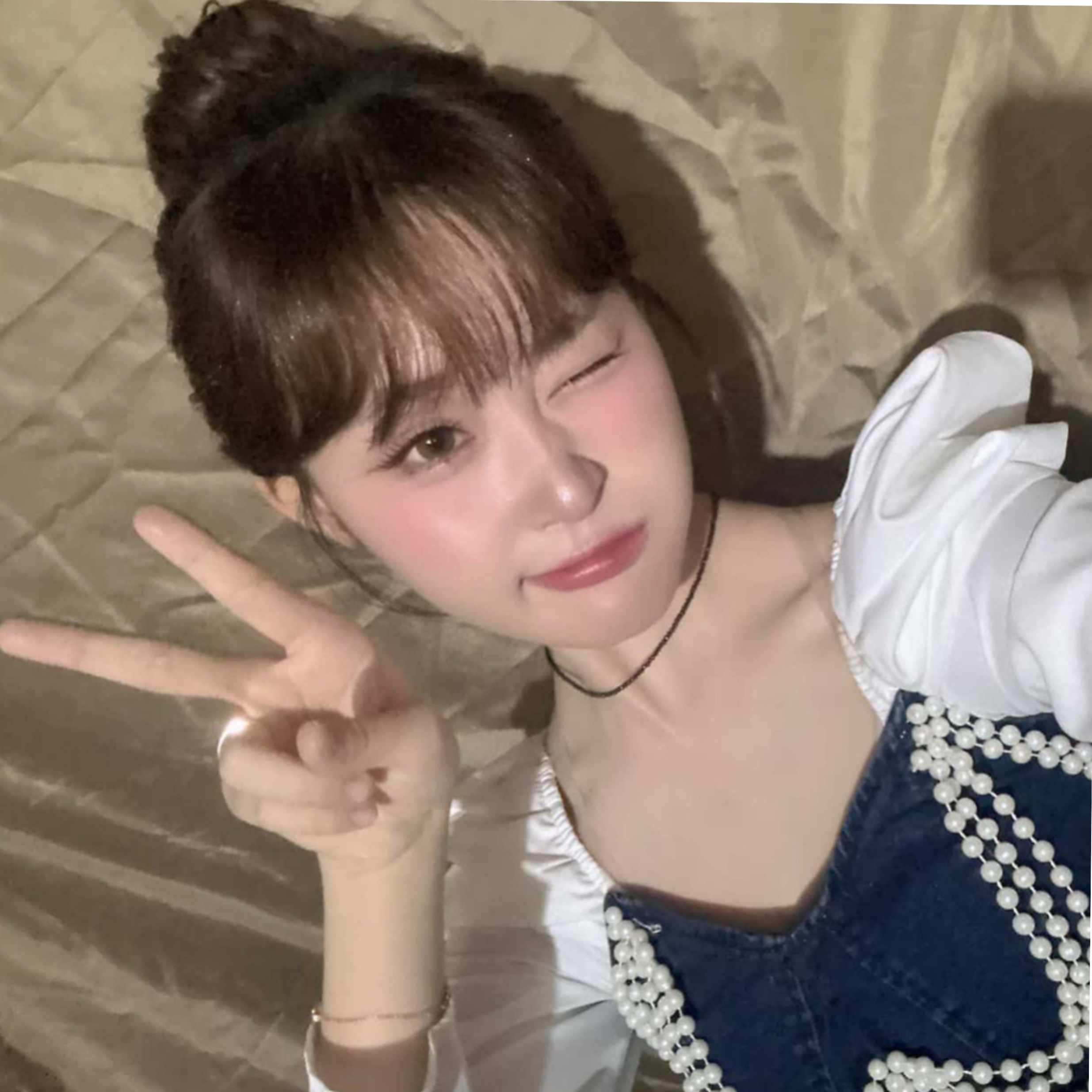 A moment captured by a fan of Kim Dahyun