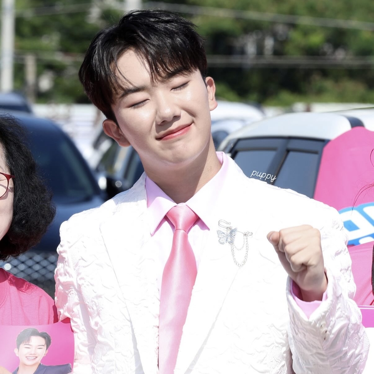 A moment captured by a fan of Nam Seungmin