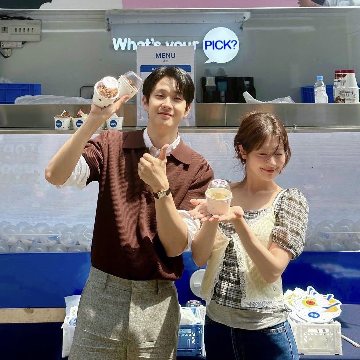 Behind-the-scenes cut of Choi Wooshik