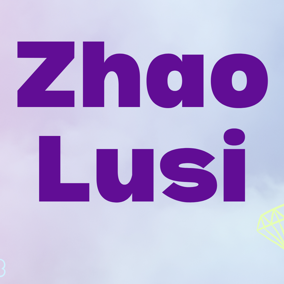 Latest photo of Zhao Lusi