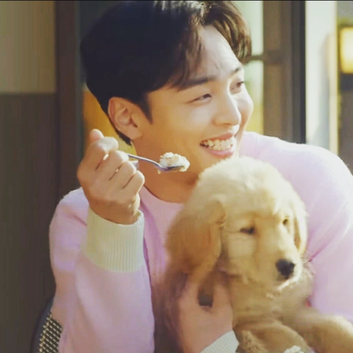 A moment captured by a fan of Kim Minjae