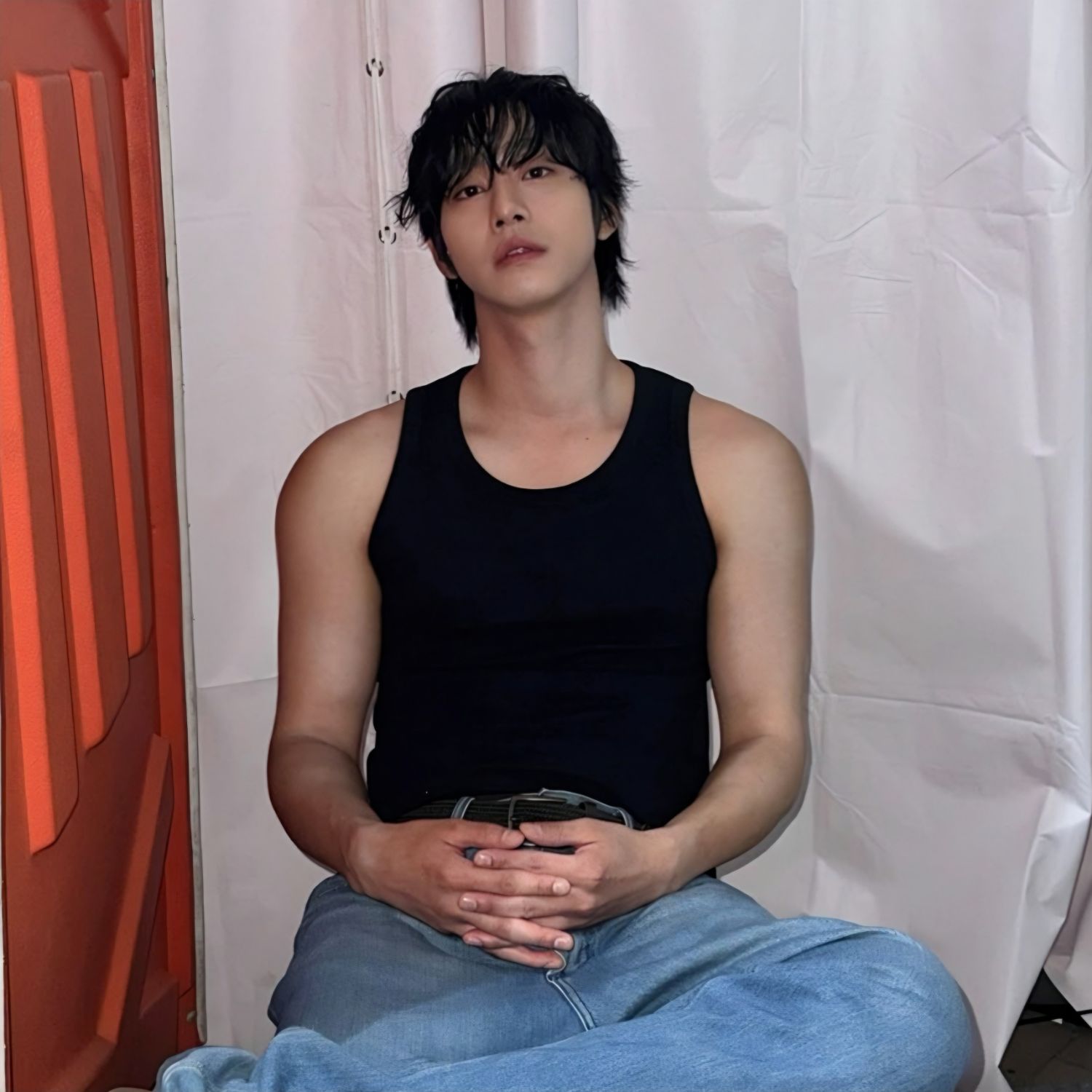 A moment captured by a fan of Ahn Hyoseop