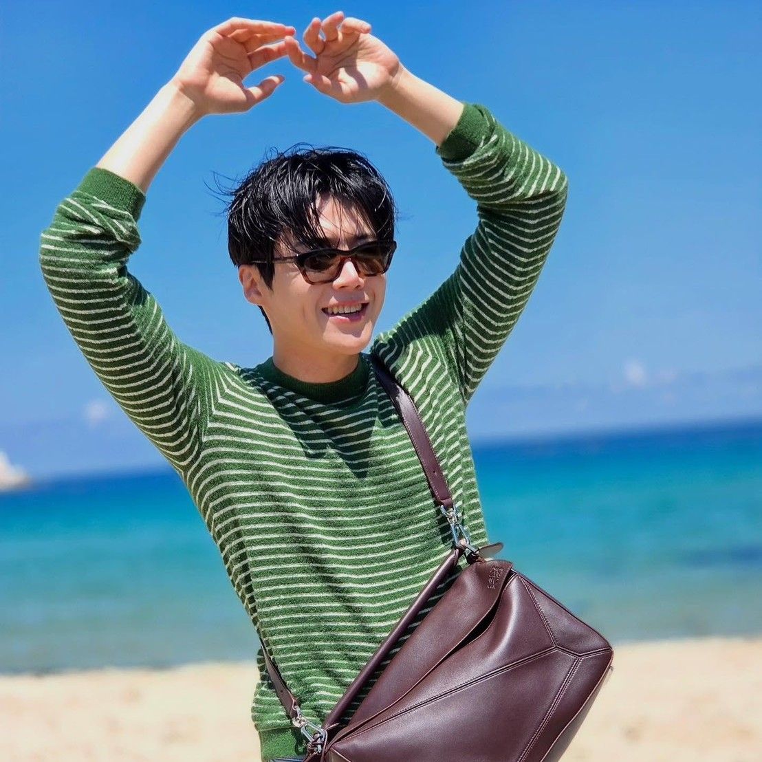 A moment captured by a fan of Kim Seonho