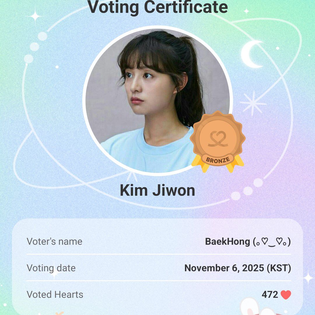 Latest photo of Kim Jiwon