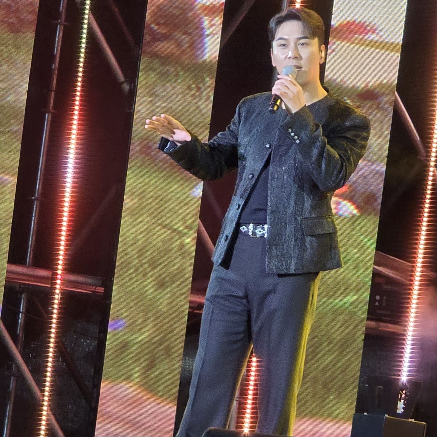 粉絲拍下的張民好瞬間