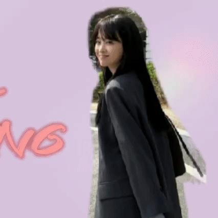 Behind-the-scenes cut of Park Boyoung