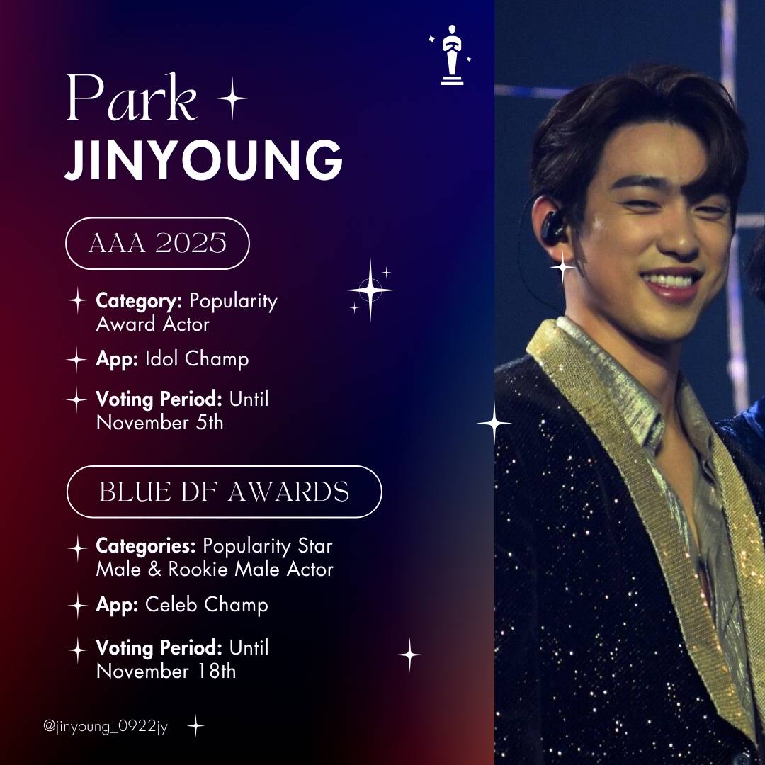 Cuplikan di balik layar dari Park Jinyoung