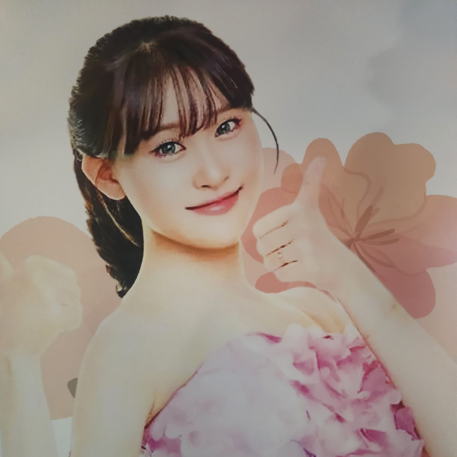 キム・ダヒョンのビハインドカット