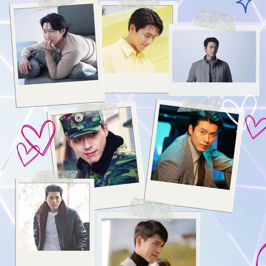 Recent activity shot of Hyun Bin