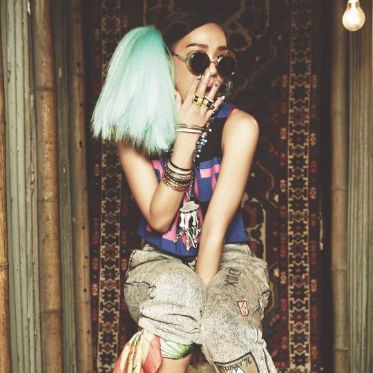 Recent activity shot of Yoon Mirae