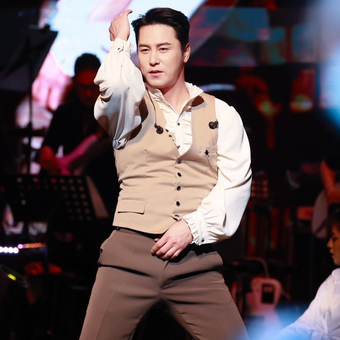 粉絲拍下的張民好瞬間