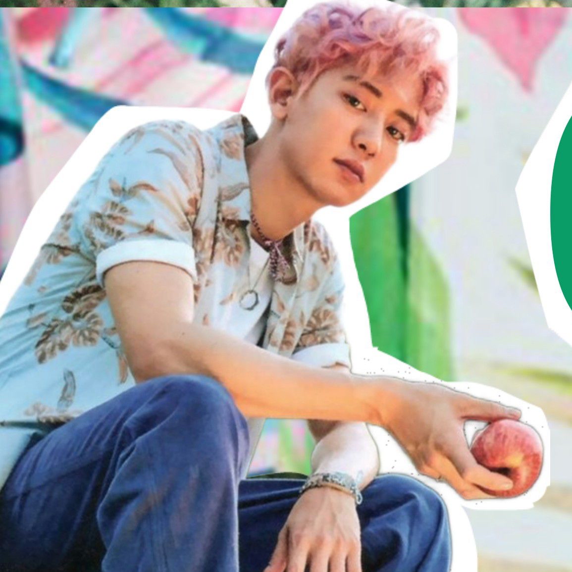 Recent activity shot of Chanyeol