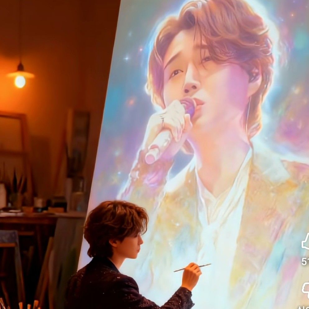 Behind-the-scenes cut of Hwang Youngwoong