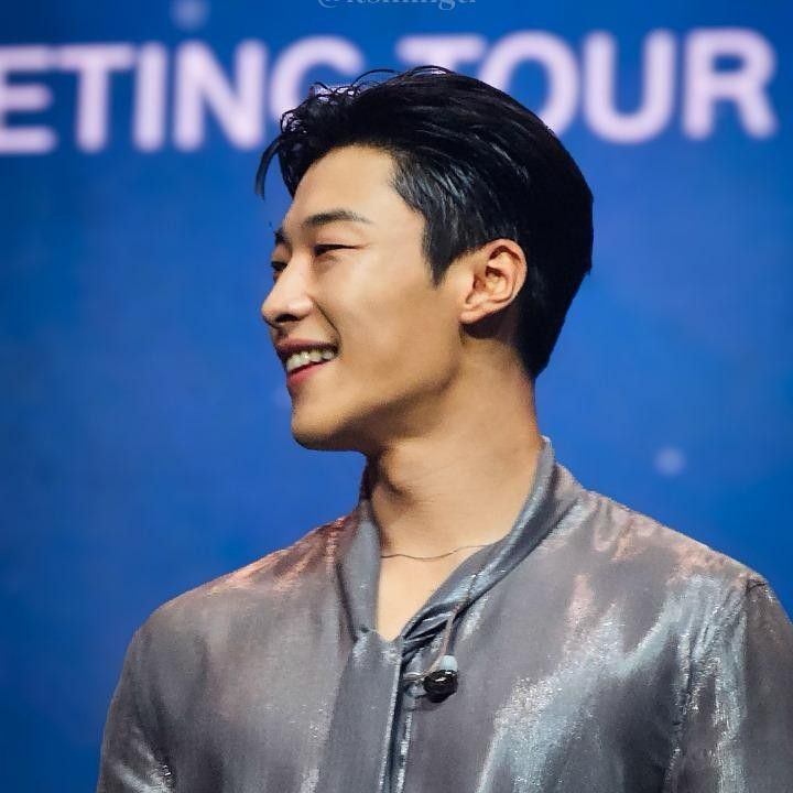 Recent activity shot of Woo Dohwan
