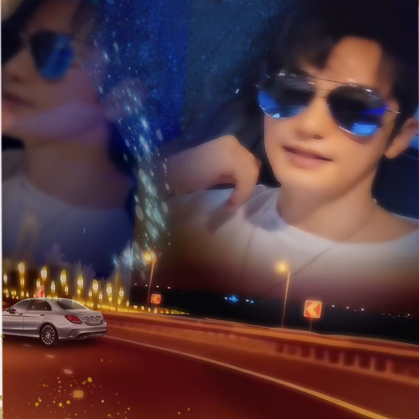 A moment captured by a fan of Park Sihoo