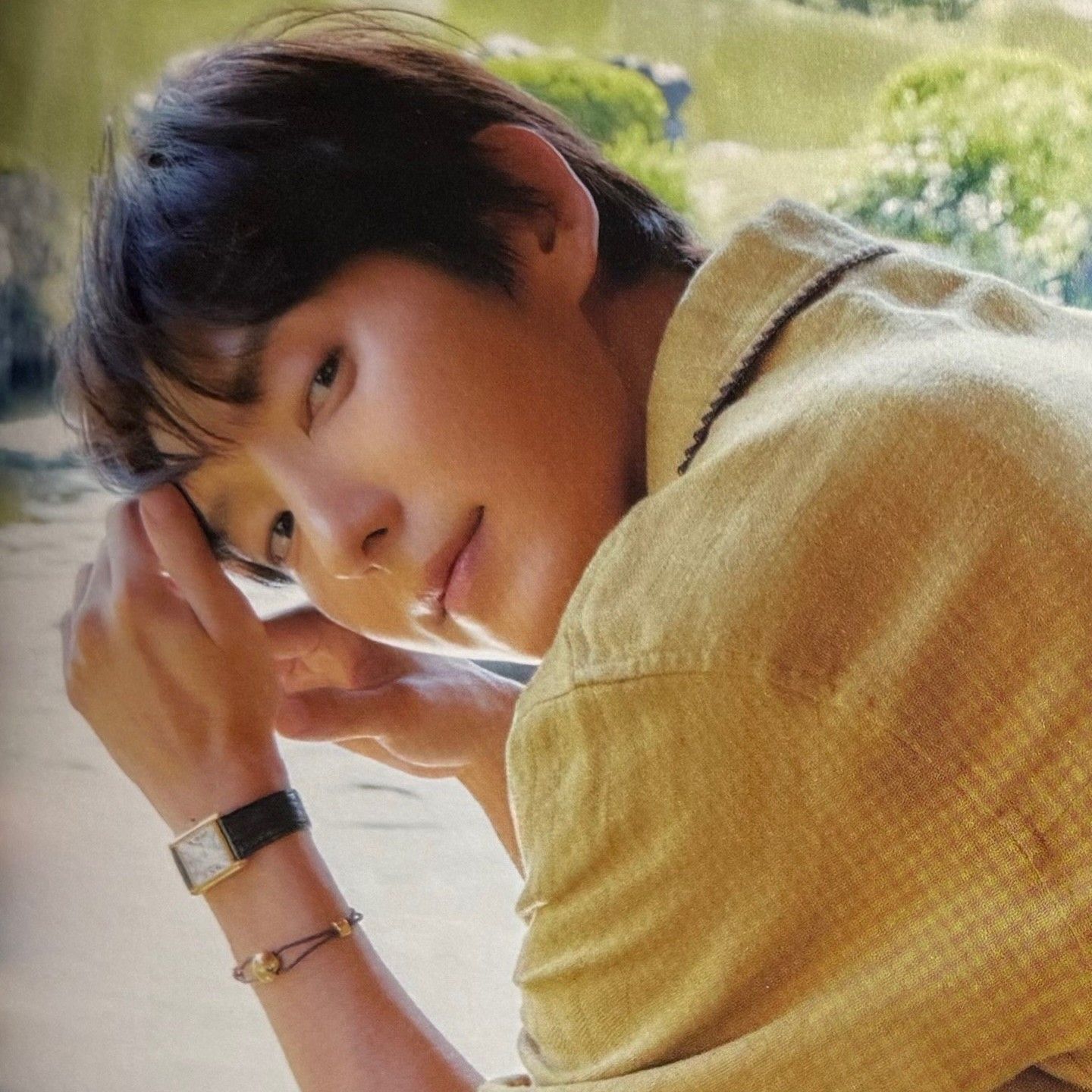 Momen yang diabadikan oleh penggemar Lee Joongi