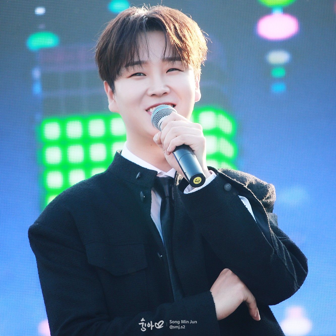 Recent activity shot of Song Minjun