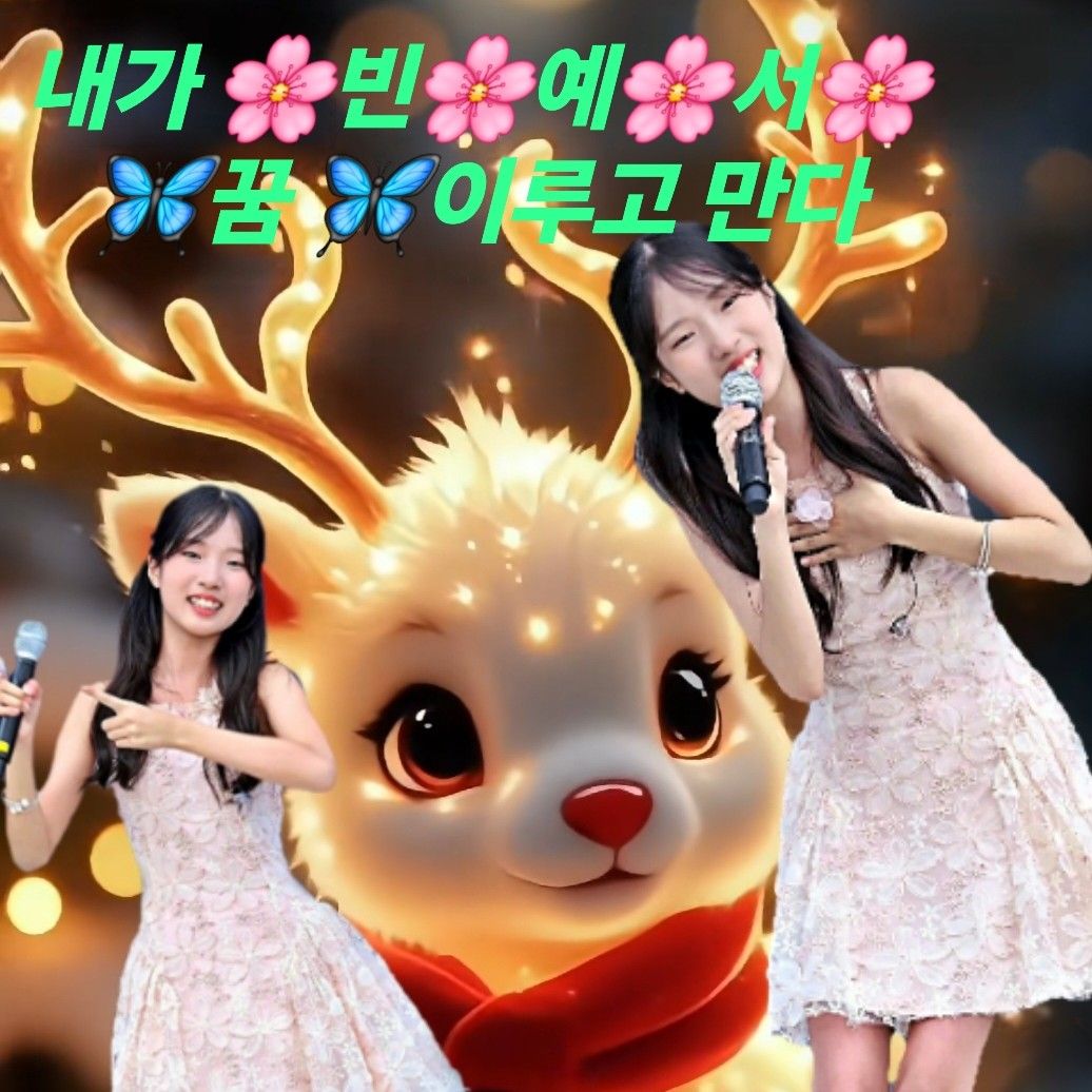 A moment captured by a fan of Bin Yeseo