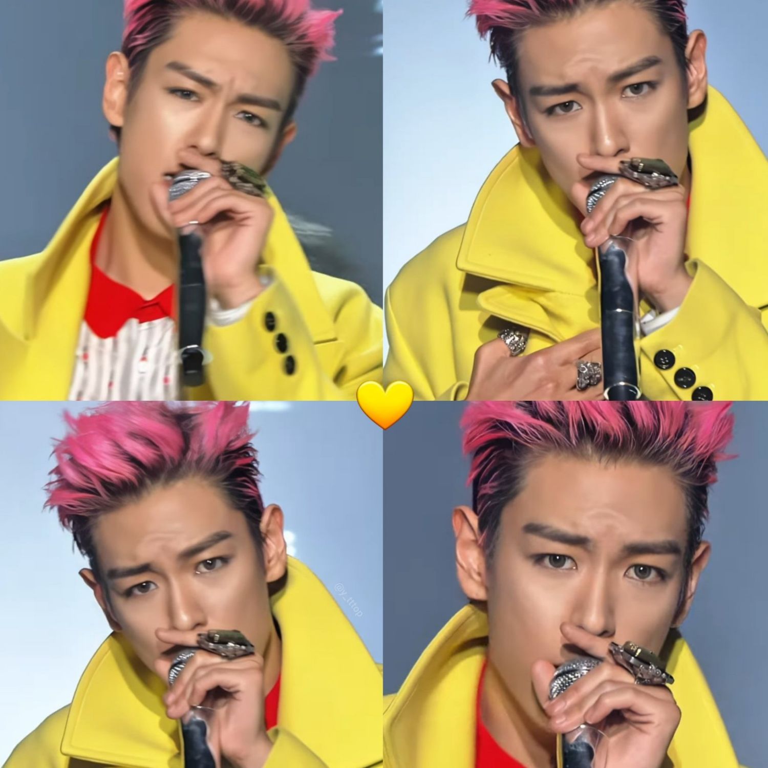 A moment captured by a fan of T.O.P