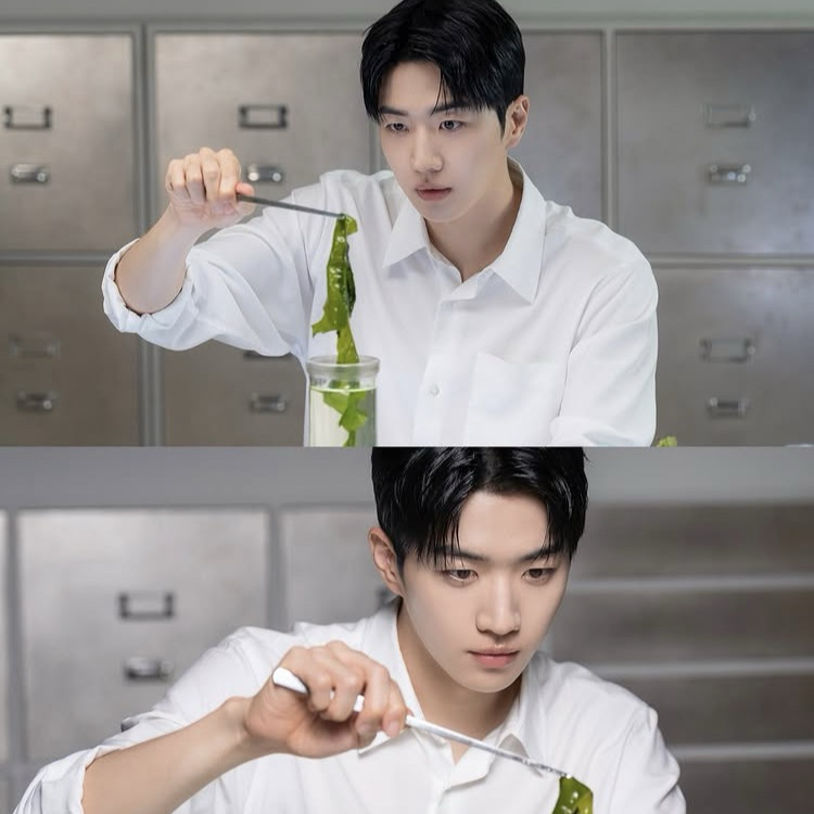 Behind-the-scenes cut of Kang Hoon