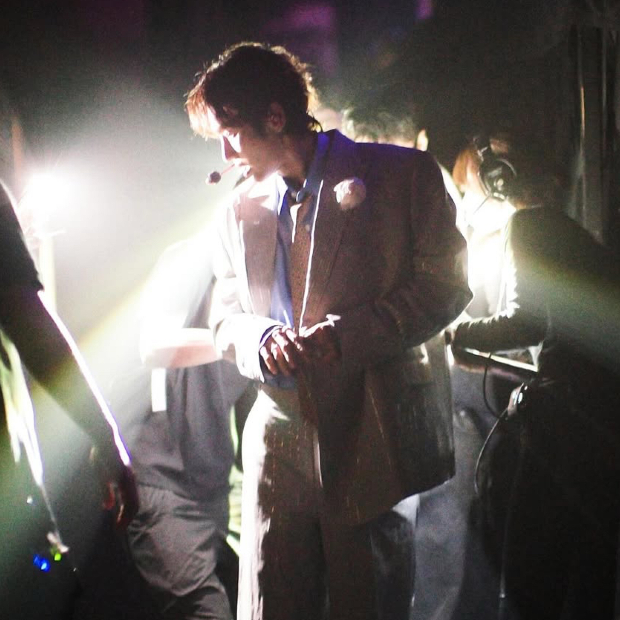 A moment captured by a fan of Lee Joongi
