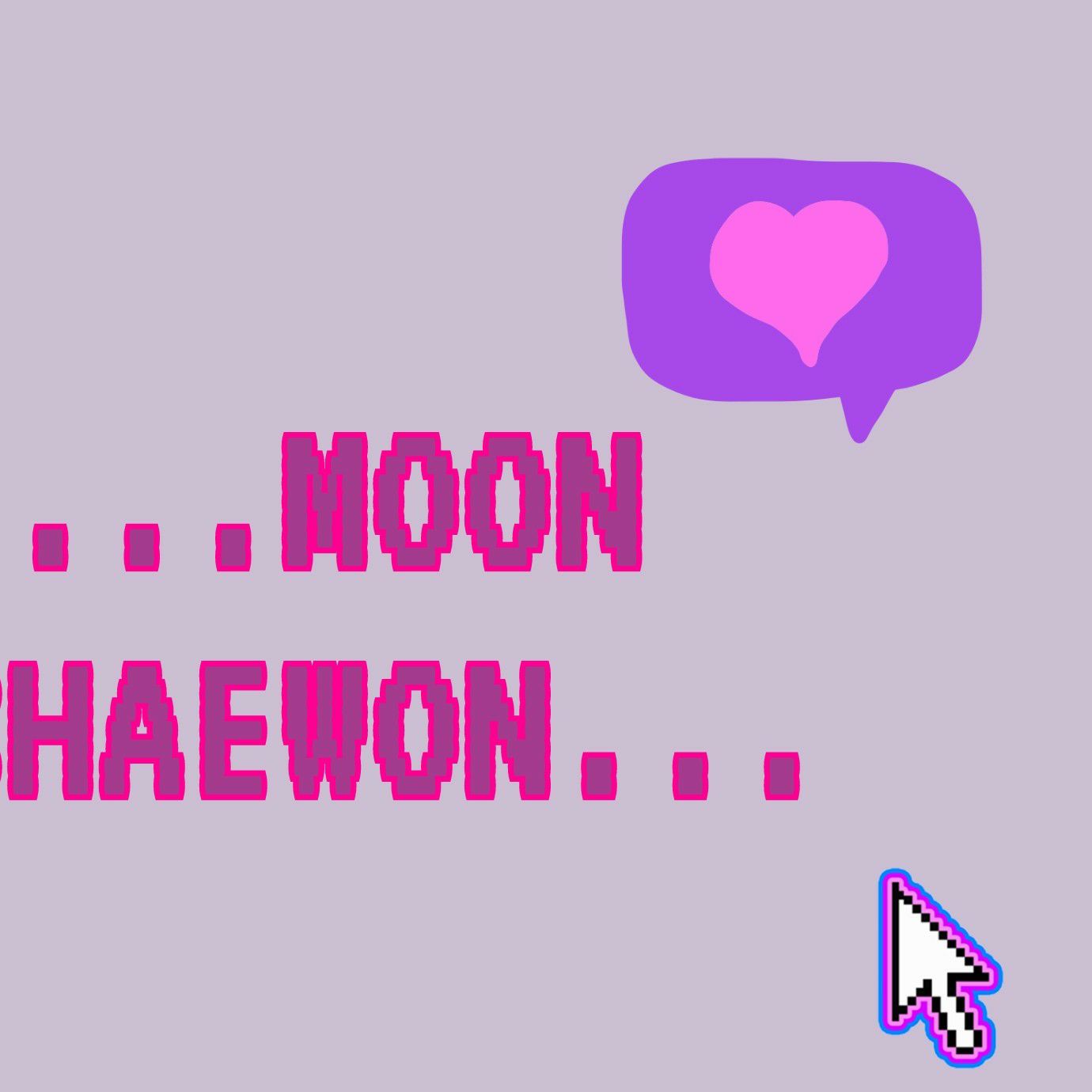 Recent activity shot of Moon Chaewon