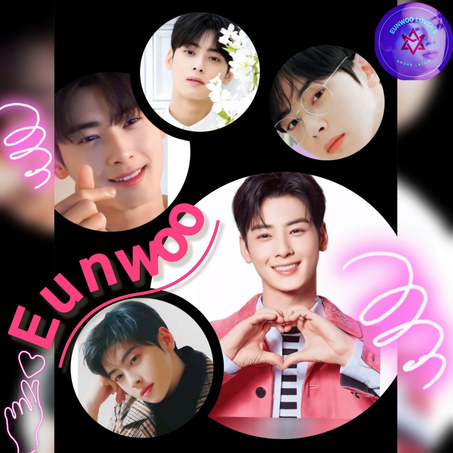A moment captured by a fan of Cha Eunwoo