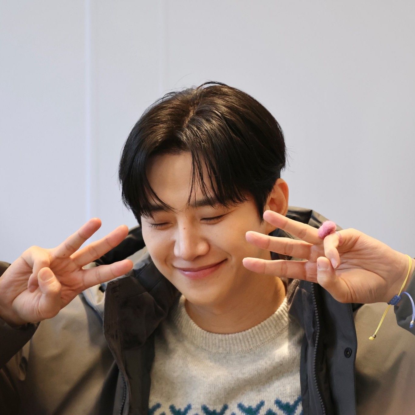 粉丝拍下的李俊昊瞬间