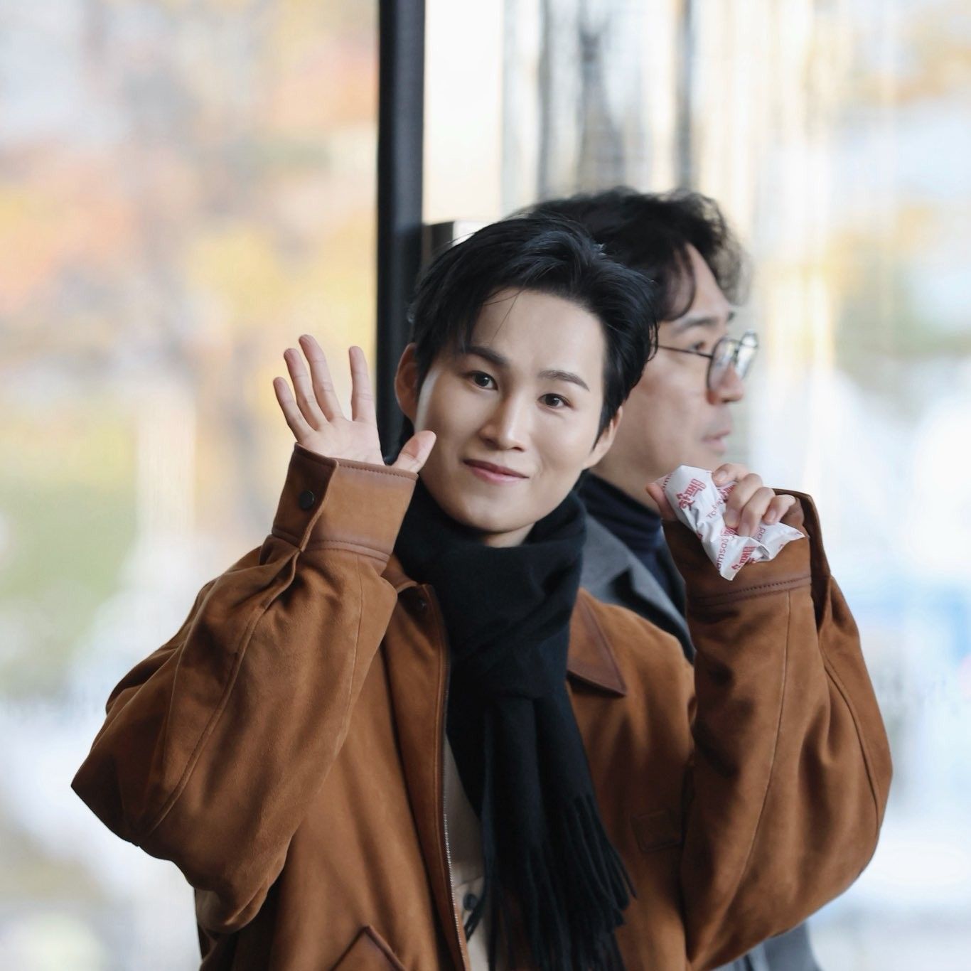 Momen yang diabadikan oleh penggemar Kim Heejae