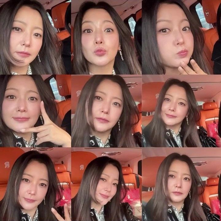 Behind-the-scenes cut of Kim Heesun