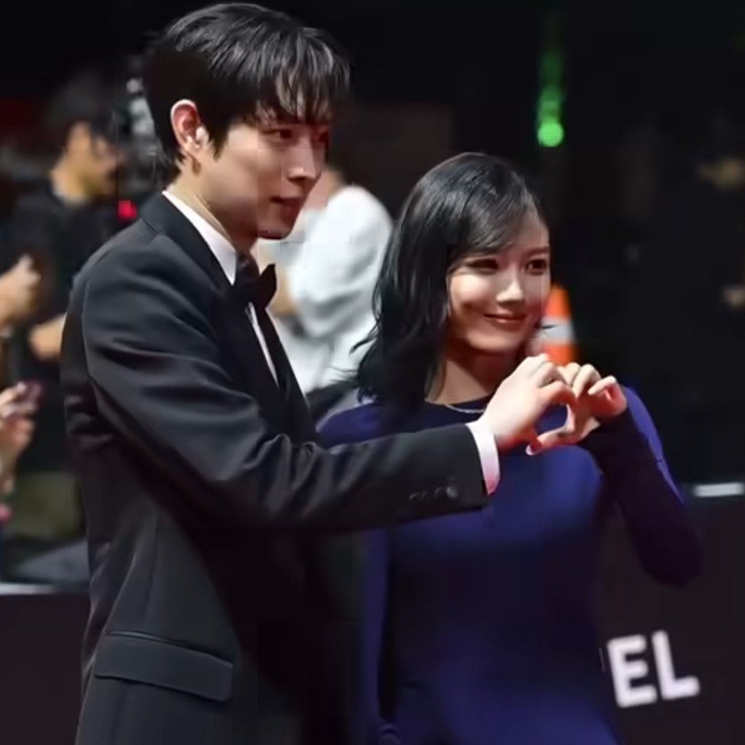 Behind-the-scenes cut of Kim Youjung