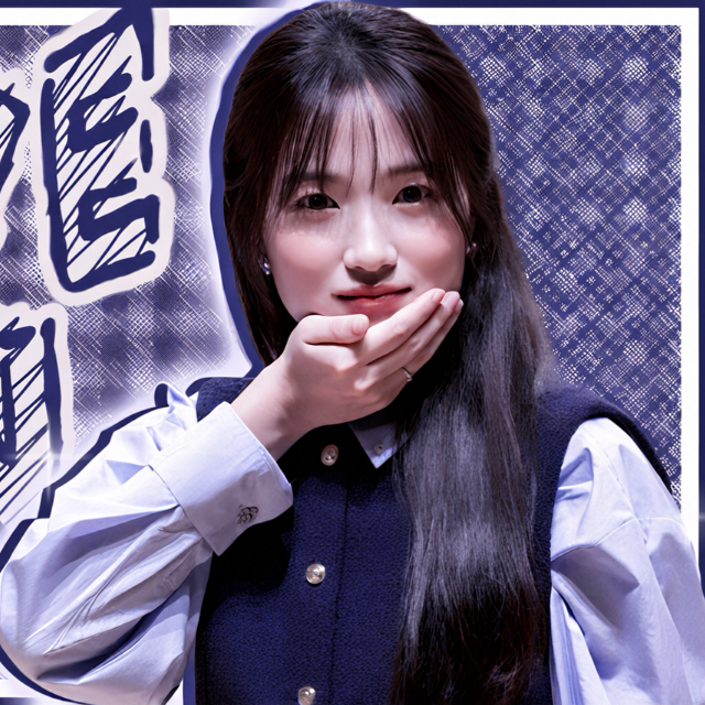 Behind-the-scenes cut of Kim Hyeyoon