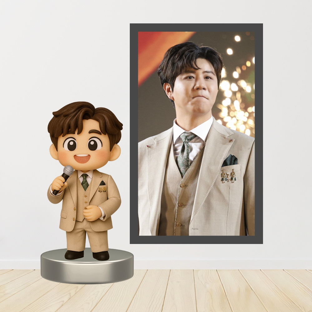 Behind-the-scenes cut of Jin Haesung